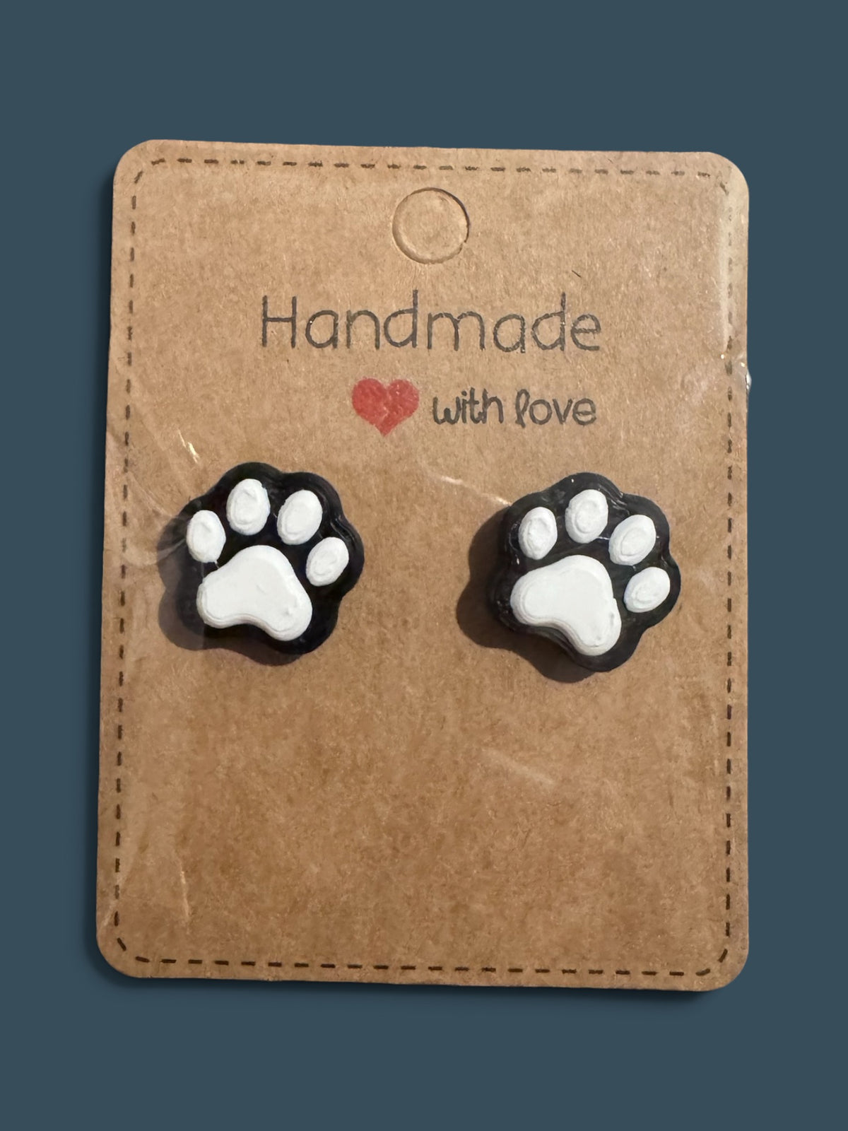 Paw Stud Earrings