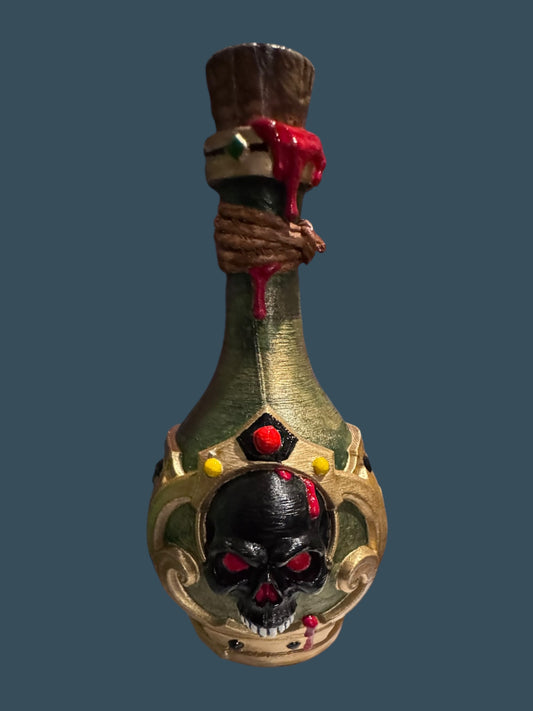 Hand Painted Potion Bottle
