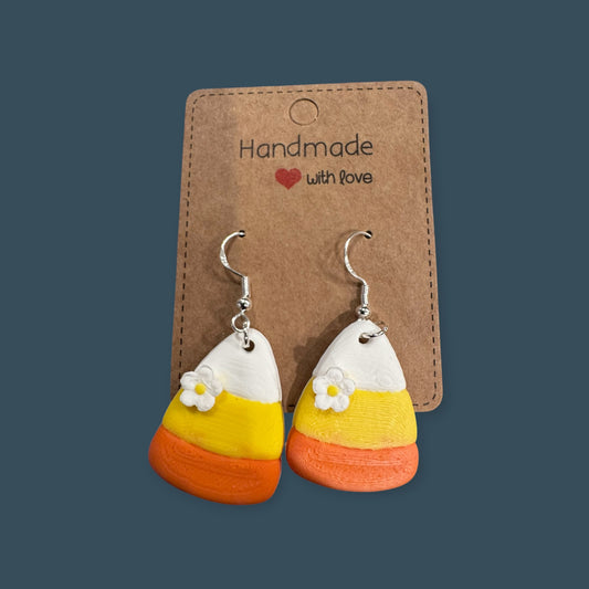 Candy Corn Earrings