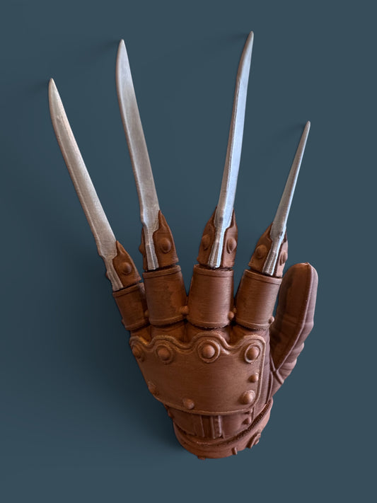 Hand Painted Freddy Glove